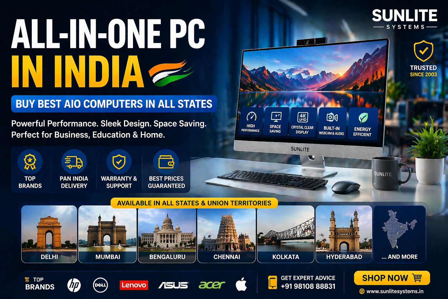 All-in-One PC in India: Buy Best AIO Computers in All States (2026 UPDATED)