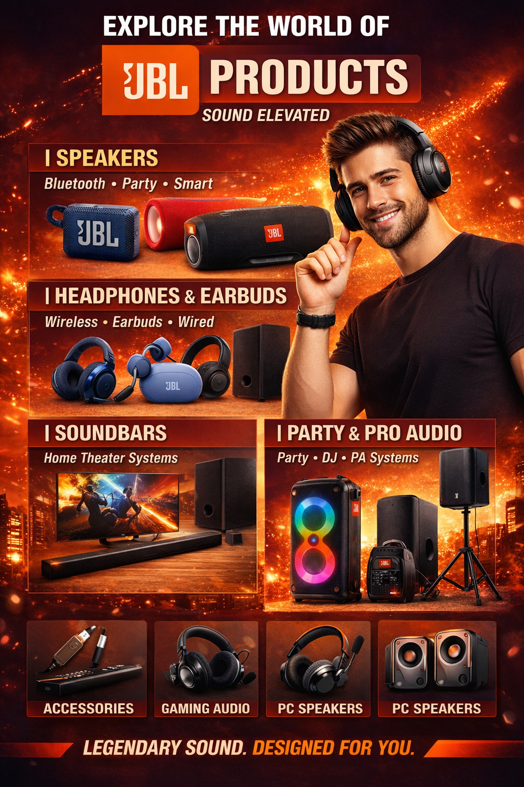 Powerful Portable Professional JBL Audio Solutions Dealer Delhi NCR