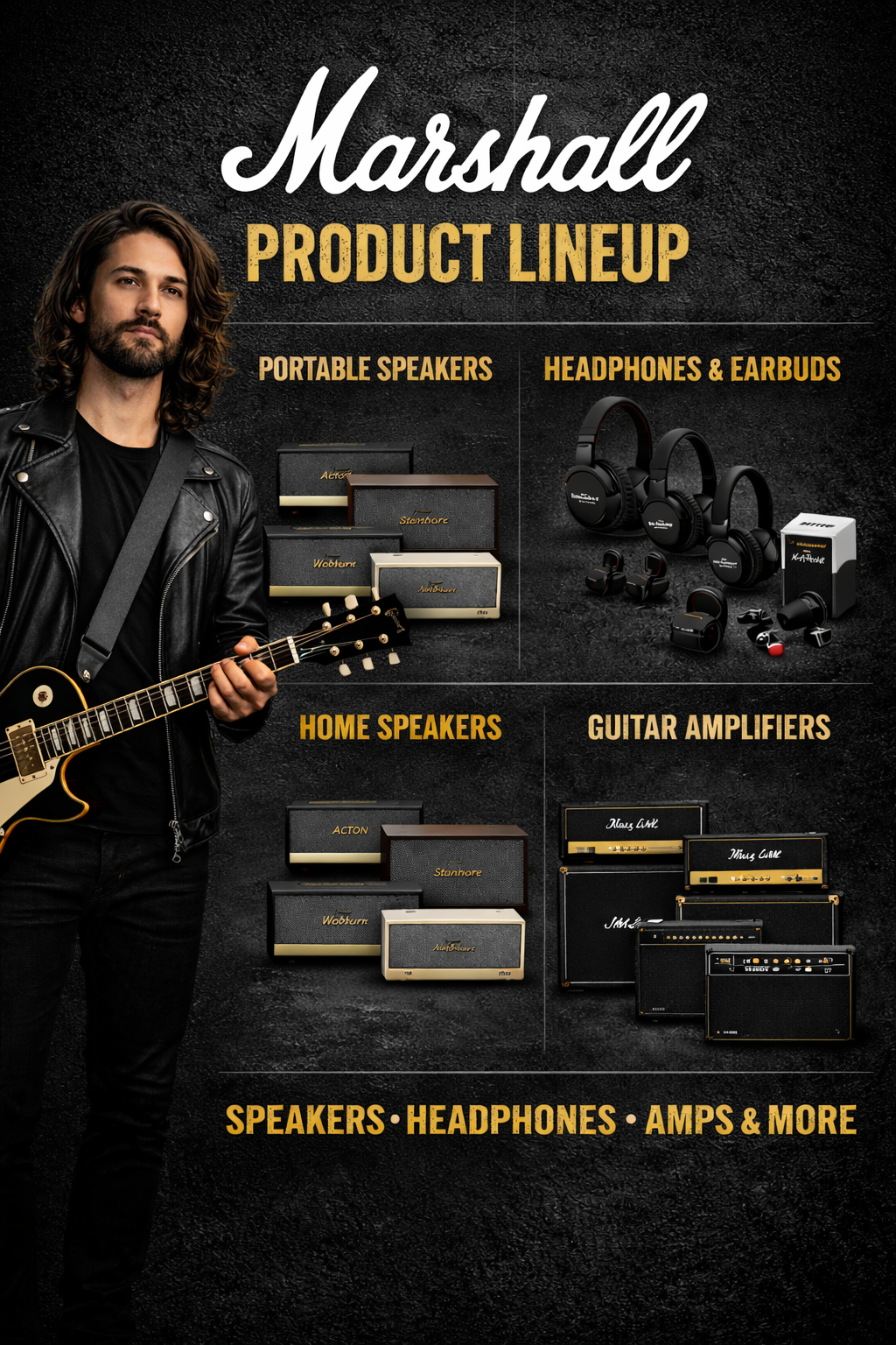 Powerful Portable Professional Marshall Audio Solutions Dealer Delhi NCR