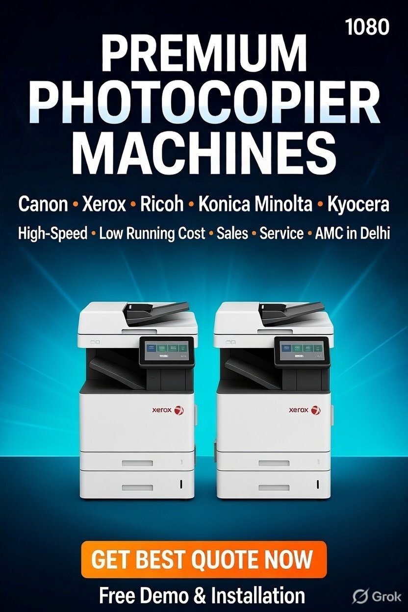 Photocopier Machine Dealer India