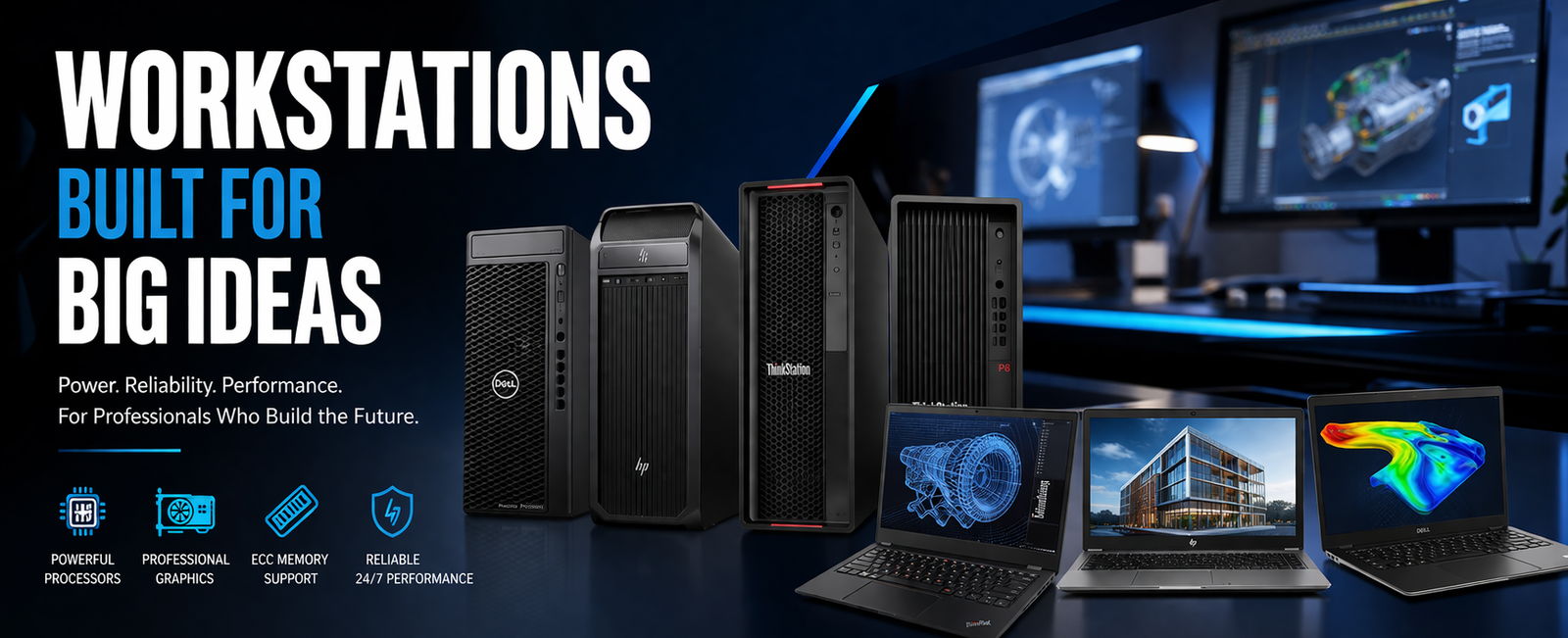 Professional workstation PC Systems India